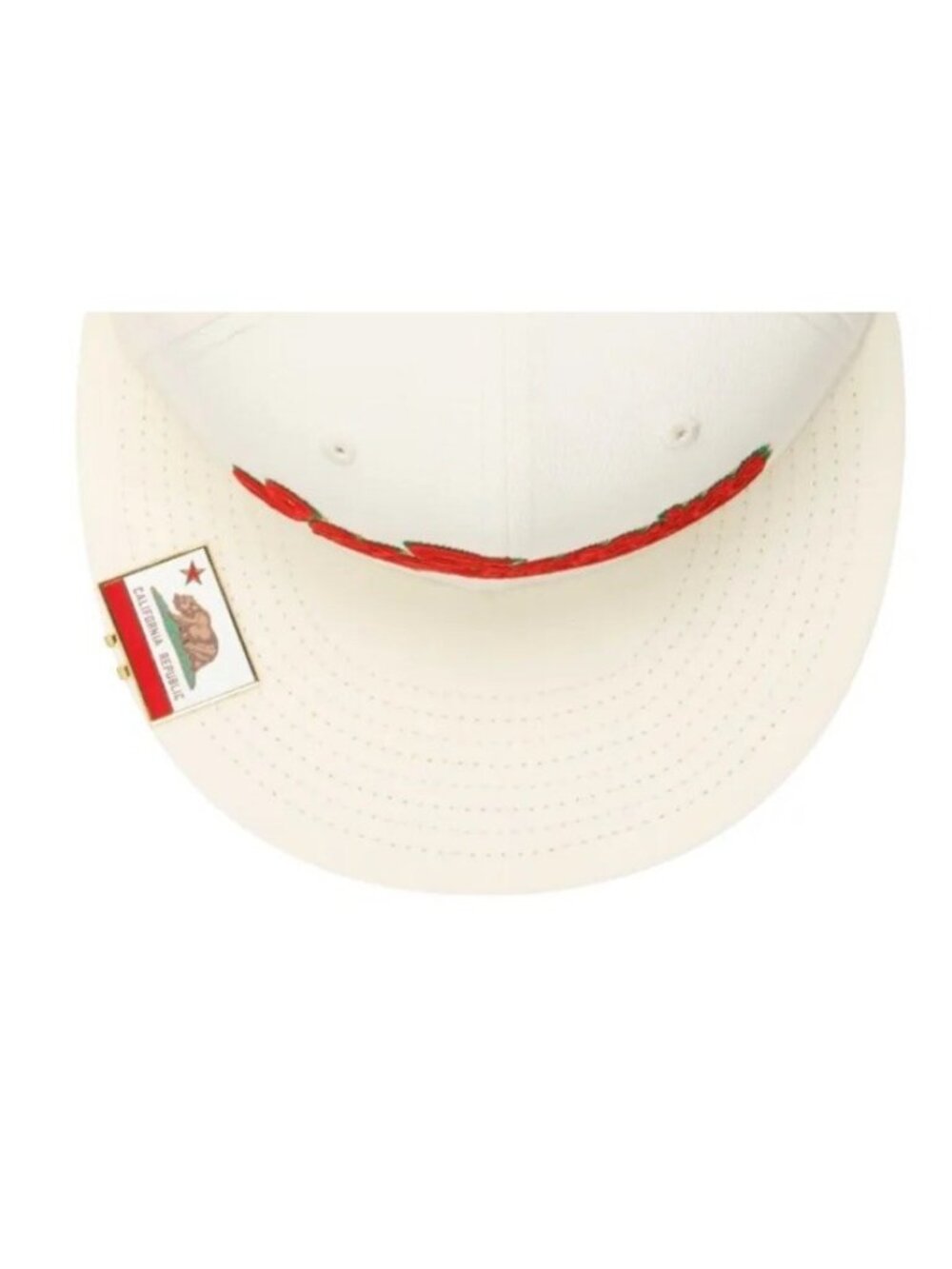 SAN FRANCISCO GIANTS CHROME CITY FLAG HAT CLIP NEW ERA 59FIFTY FITTED HAT Sz 8 - Picture 2 of 9
